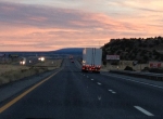 nm highway sunset
